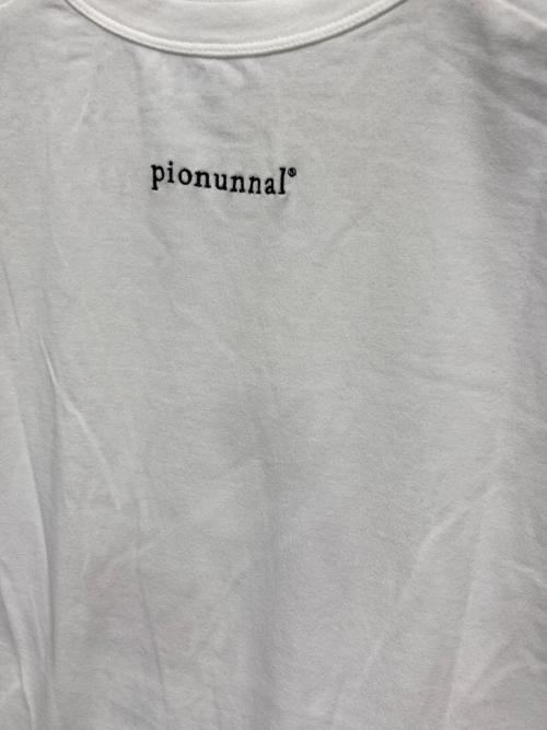 pionunnal（ピオヌンナル）pionunnal (ピオヌンナル) PEANUTS (ピーナッツ) プリントTシャツ ホワイト サイズ:FREEの古着・服飾アイテム