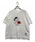 pionunnal（ピオヌンナル）の古着「プリントTシャツ」｜ホワイト