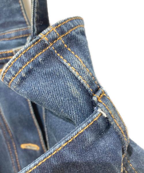 Christian Dior（クリスチャン ディオール）Christian Dior (クリスチャン ディオール) デニムジャンパースカート インディゴ サイズ:XXSの古着・服飾アイテム