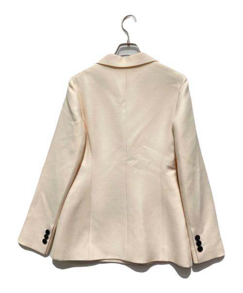 Christian Dior（クリスチャン ディオール）Christian Dior (クリスチャン ディオール) ダブルブレストテーラードジャケット ベージュ サイズ:XXSの古着・服飾アイテム