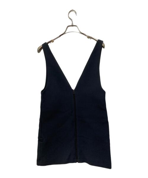 Christian Dior（クリスチャン ディオール）Christian Dior (クリスチャン ディオール) ノースリーブワンピース ネイビー サイズ:XXSの古着・服飾アイテム