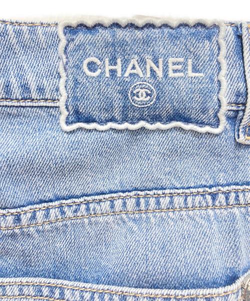 CHANEL（シャネル）CHANEL (シャネル) ココビーチデニムパンツ インディゴ サイズ:W34の古着・服飾アイテム