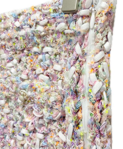 CHANEL（シャネル）CHANEL (シャネル) ツイードスカート マルチカラー サイズ:36の古着・服飾アイテム