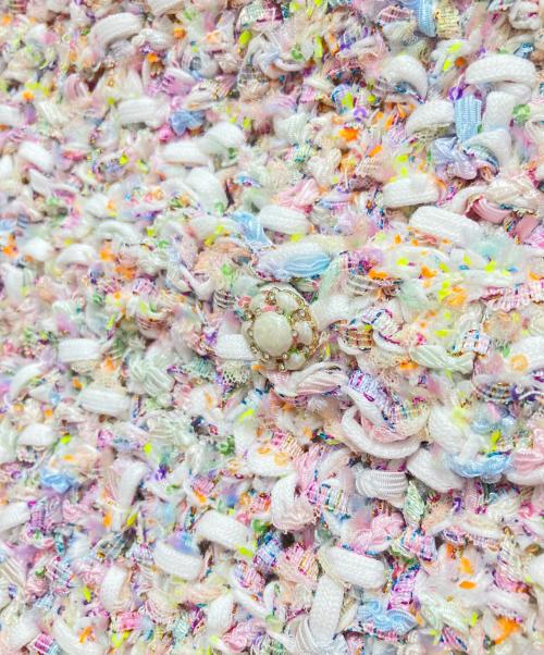 CHANEL（シャネル）CHANEL (シャネル) ツイードスカート マルチカラー サイズ:36の古着・服飾アイテム