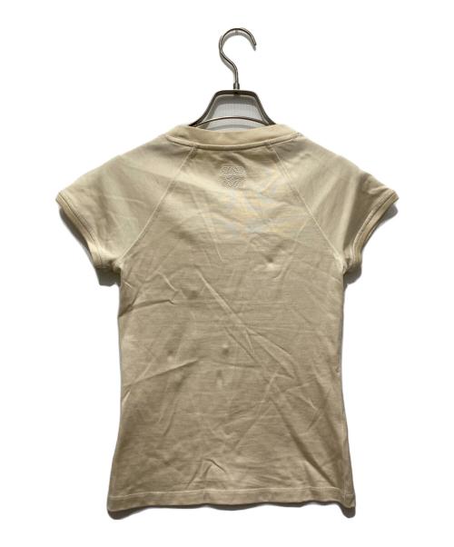 LOEWE（ロエベ）LOEWE (ロエベ) 半袖カットソー ベージュ サイズ:XSの古着・服飾アイテム
