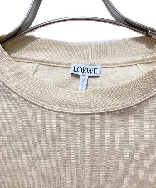 LOEWE（ロエベ）LOEWE (ロエベ) 半袖カットソー ベージュ サイズ:XSの古着・服飾アイテム