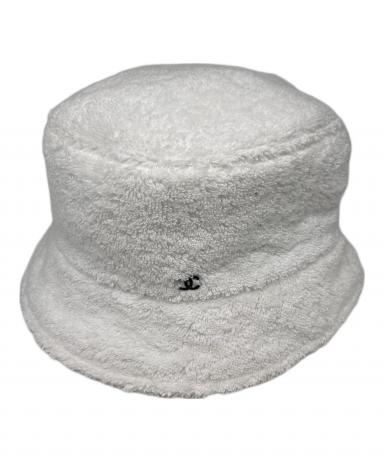 CHANEL バイシー　バケットハット 58 中古・古着通販】CHANEL (シャネル) バケットハット ホワイト