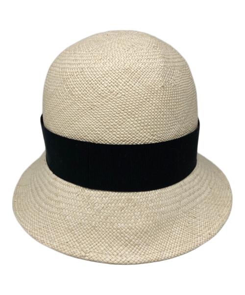 Christian Dior（クリスチャン ディオール）Christian Dior (クリスチャン ディオール) ストローハット ベージュの古着・服飾アイテム