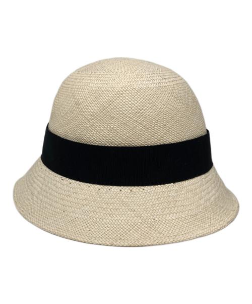 Christian Dior（クリスチャン ディオール）Christian Dior (クリスチャン ディオール) ストローハット ベージュの古着・服飾アイテム