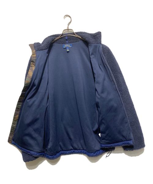 POLO RALPH LAUREN（ポロ・ラルフローレン）POLO RALPH LAUREN (ポロ・ラルフローレン) ボアジャケット ネイビー サイズ:Lの古着・服飾アイテム
