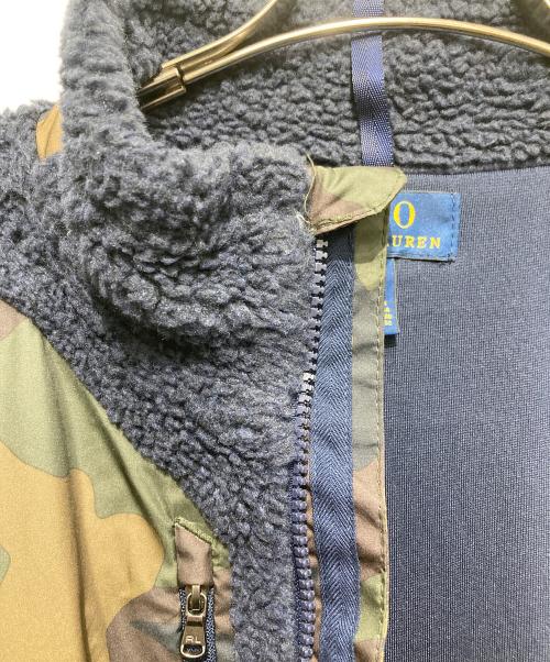 POLO RALPH LAUREN（ポロ・ラルフローレン）POLO RALPH LAUREN (ポロ・ラルフローレン) ボアジャケット ネイビー サイズ:Lの古着・服飾アイテム