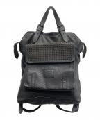 Christian Louboutinクリスチャン・ルブタン）の古着「スタッズバックパック」｜ブラック