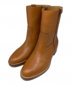 CELINEセリーヌ）の古着「ANKLE BOOT 35」｜ブラウン