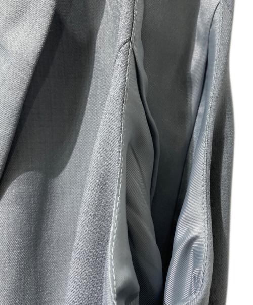 Diagram（ダイアグラム）Diagram (ダイアグラム) テーラーチュールワンピース グレー サイズ:Mの古着・服飾アイテム