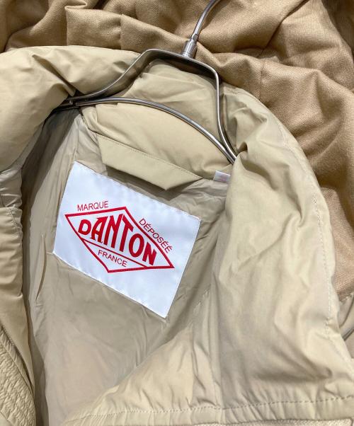 DANTON（ダントン）DANTON (ダントン) ミドルダウンジャケット ベージュ サイズ:36の古着・服飾アイテム