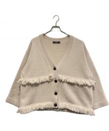 Max Mara WEEK END LINE（マックスマーラ ウイークエンドライン）の古着「ニットカーディガン」｜ベージュ