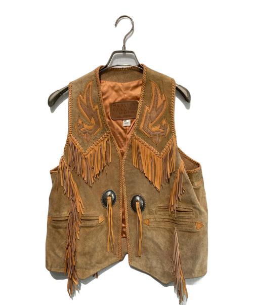 ARTURO（アルトゥーロ）ARTURO (アルトゥーロ) ウエスタンベスト ベージュ サイズ:40の古着・服飾アイテム