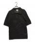 BOTTEGA VENETA（ボッテガベネタ）の古着「Salon 01 Mesh Polo Top」｜ブラック
