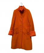MOSCHINO CHEAP AND CHICモスキーノ チープアンドシック）の古着「ウールコート」｜オレンジ