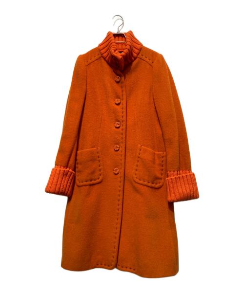 MOSCHINO CHEAP AND CHIC（モスキーノ チープアンドシック）MOSCHINO CHEAP AND CHIC (モスキーノ チープアンドシック) ウールコート オレンジ サイズ:Freeの古着・服飾アイテム