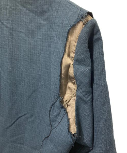 MIHARA YASUHIRO（ミハラヤスヒロ）MIHARA YASUHIRO (ミハラヤスヒロ) ウールダブルブレストジャケット グリーン サイズ:38の古着・服飾アイテム