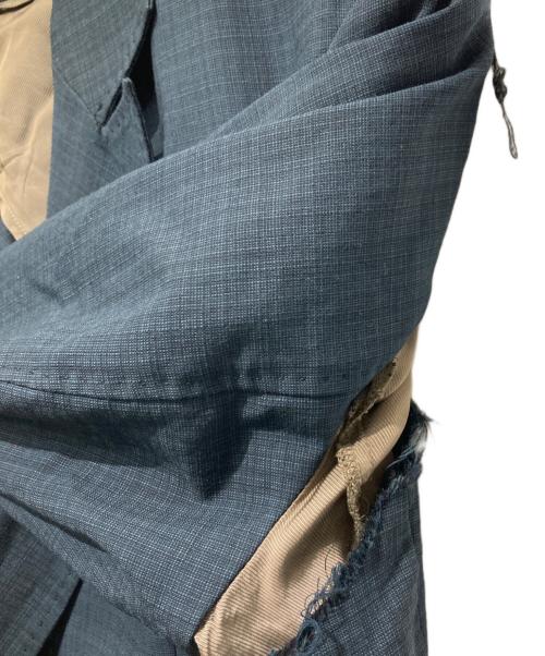 MIHARA YASUHIRO（ミハラヤスヒロ）MIHARA YASUHIRO (ミハラヤスヒロ) ウールダブルブレストジャケット グリーン サイズ:38の古着・服飾アイテム