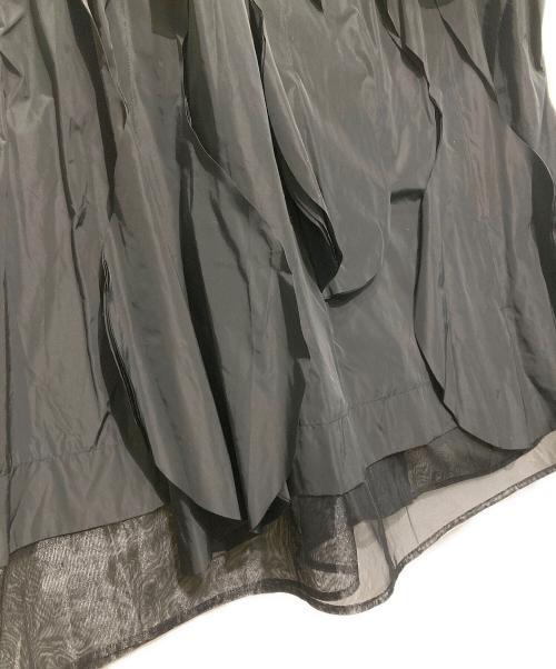 ENFOLD（エンフォルド）ENFOLD (エンフォルド) DEEP SKIRT/ディープ スカート ブラック サイズ:M（38）の古着・服飾アイテム