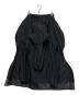 ENFOLD（エンフォルド）の古着「DEEP SKIRT/ディープ スカート」｜ブラック