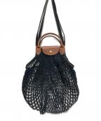 LONGCHAMPロンシャン）の古着「ル プリアージュ フィレ メッシュ」｜ブラック