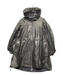 HERNO（ヘルノ）の古着「laminarフーデットナイロンコート」｜ブラック