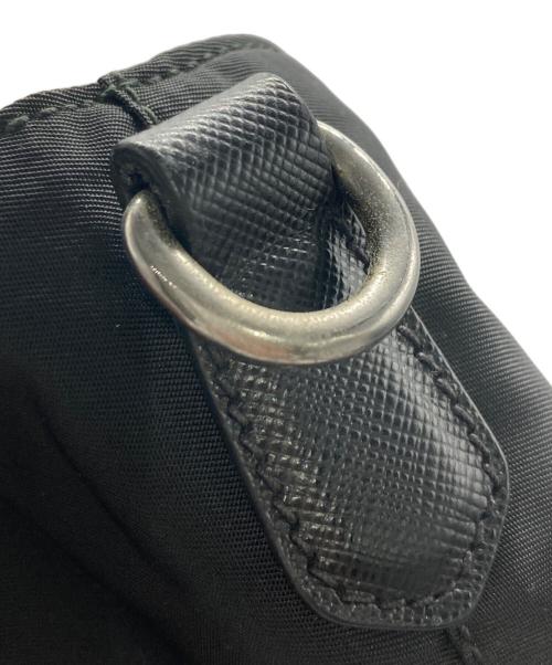 PRADA（プラダ）PRADA (プラダ) スカル スタッズ ナイロントートバッグ ブラックの古着・服飾アイテム