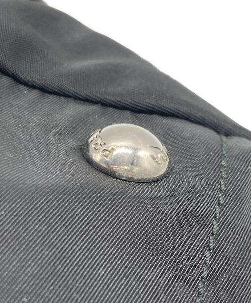 PRADA（プラダ）PRADA (プラダ) スカル スタッズ ナイロントートバッグ ブラックの古着・服飾アイテム