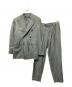 UNITED ARROWS（ユナイテッドアローズ）の古着「Vitale Barberis Canonico ツイル ダブル 6ボタン スーツ」｜カーキ
