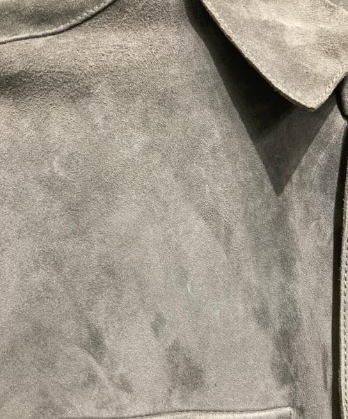 ARMA（アーマ）ARMA (アーマ) ARMA(アーマ)RONNIE ゴートシャツジャケット ブラウン サイズ:46の古着・服飾アイテム
