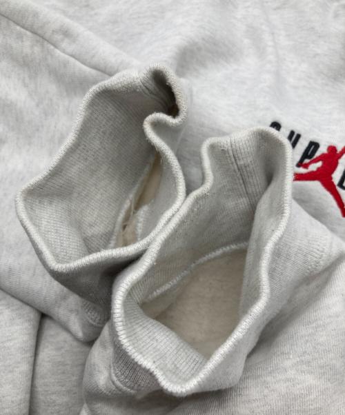 SUPREME（シュプリーム）Supreme (シュプリーム) JORDAN (ジョーダン) Hooded Sweatshirt グレー サイズ:XXLの古着・服飾アイテム