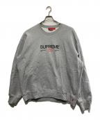 SUPREMEシュプリーム）の古着「Establish Crewneck/イスタンブリッシュ クルーネック/ロゴスウェット」｜グレー