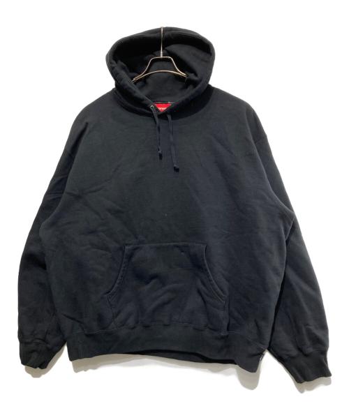 SUPREME（シュプリーム）Supreme (シュプリーム) Satin AppliqueHooded Sweatshirt ブラック サイズ:XXLの古着・服飾アイテム