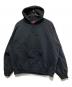 Supreme（シュプリーム）の古着「Satin AppliqueHooded Sweatshirt」｜ブラック
