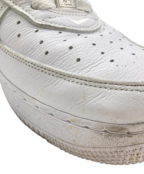 NIKE（ナイキ）NIKE (ナイキ) GOODENOUGH SUPREME (シュプリーム) Air Force 1 Low ホワイト サイズ:29.5cmの古着・服飾アイテム