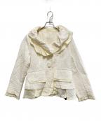 EIKO KONDOエイココンドウ）の古着「テーラードジャケット」｜ホワイト