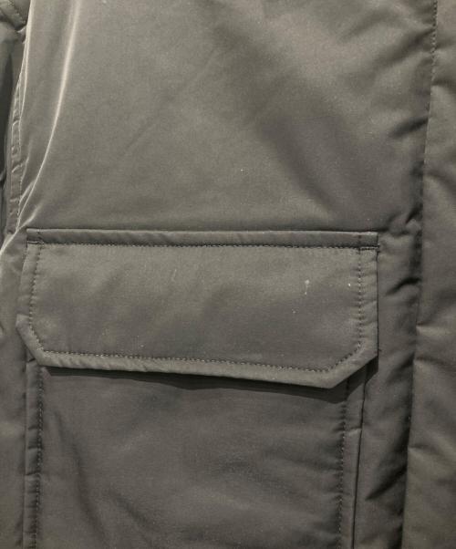 EMPORIO ARMANI（エンポリオアルマーニ）EMPORIO ARMANI (エンポリオアルマーニ) シグネイチャーロゴポケットジャケット ブラック サイズ:Mの古着・服飾アイテム