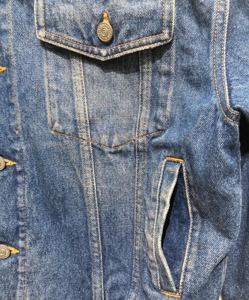 MM6 Maison Margiela（エムエムシックスメゾンマルジェラ）MM6 Maison Margiela (エムエムシックスメゾンマルジェラ) デニムジャケット インディゴ サイズ:40の古着・服飾アイテム