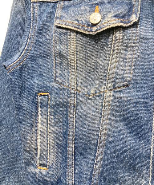 MM6 Maison Margiela（エムエムシックスメゾンマルジェラ）MM6 Maison Margiela (エムエムシックスメゾンマルジェラ) デニムジャケット インディゴ サイズ:40の古着・服飾アイテム