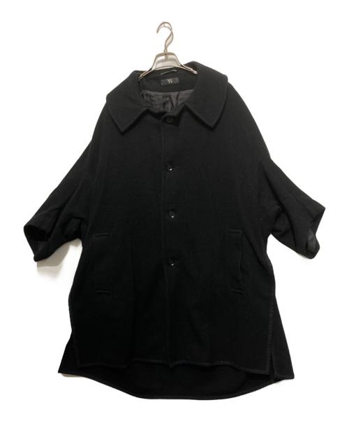 Y's（ワイズ）Y's (ワイズ) ウールコート ブラック サイズ:2の古着・服飾アイテム
