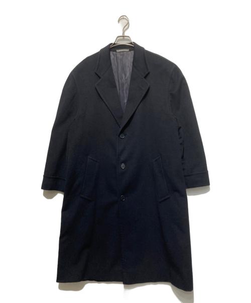 Salvatore Ferragamo（サルヴァトーレ フェラガモ）Salvatore Ferragamo (サルヴァトーレ フェラガモ) カシミアブレンドコート ブラック サイズ:50の古着・服飾アイテム
