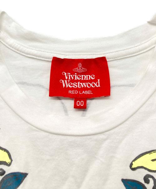 Vivienne Westwood RED LABEL（ヴィヴィアンウエストウッドレッドレーベル）Vivienne Westwood RED LABEL (ヴィヴィアンウエストウッドレッドレーベル) 半袖カットソー ホワイト サイズ:00の古着・服飾アイテム