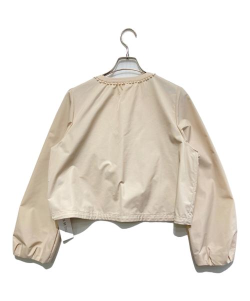 TO BE CHIC（トゥービーシック）TO BE CHIC (トゥービーシック) フリルジャケット ピンク サイズ:42 未使用品の古着・服飾アイテム