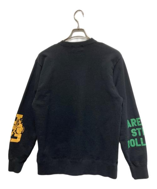 Hysteric Glamour（ヒステリックグラマー）Hysteric Glamour (ヒステリックグラマー) LUCIFER STUDIO スウェット ブラック サイズ:Mの古着・服飾アイテム