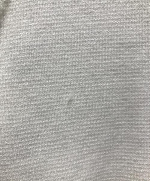 DOUBLE STANDARD CLOTHING（ダブルスタンダードクロージング）DOUBLE STANDARD CLOTHING (ダブルスタンダードクロージング) ロゴジャガードニット ホワイト サイズ:36の古着・服飾アイテム