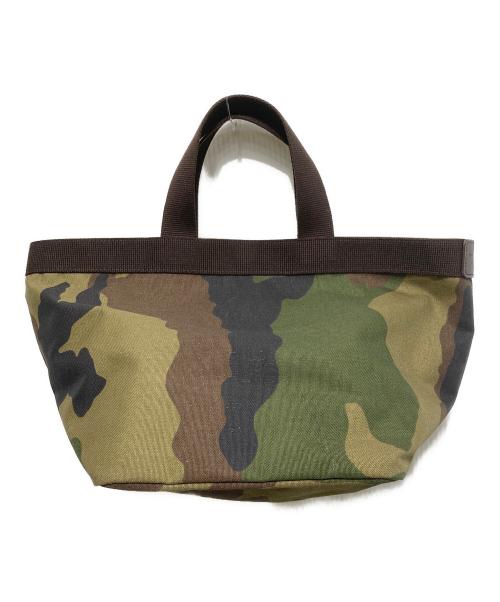 Herve Chapelier（エルベシャプリエ）Herve Chapelier (エルベシャプリエ) 707W船型トートバッグ カーキの古着・服飾アイテム